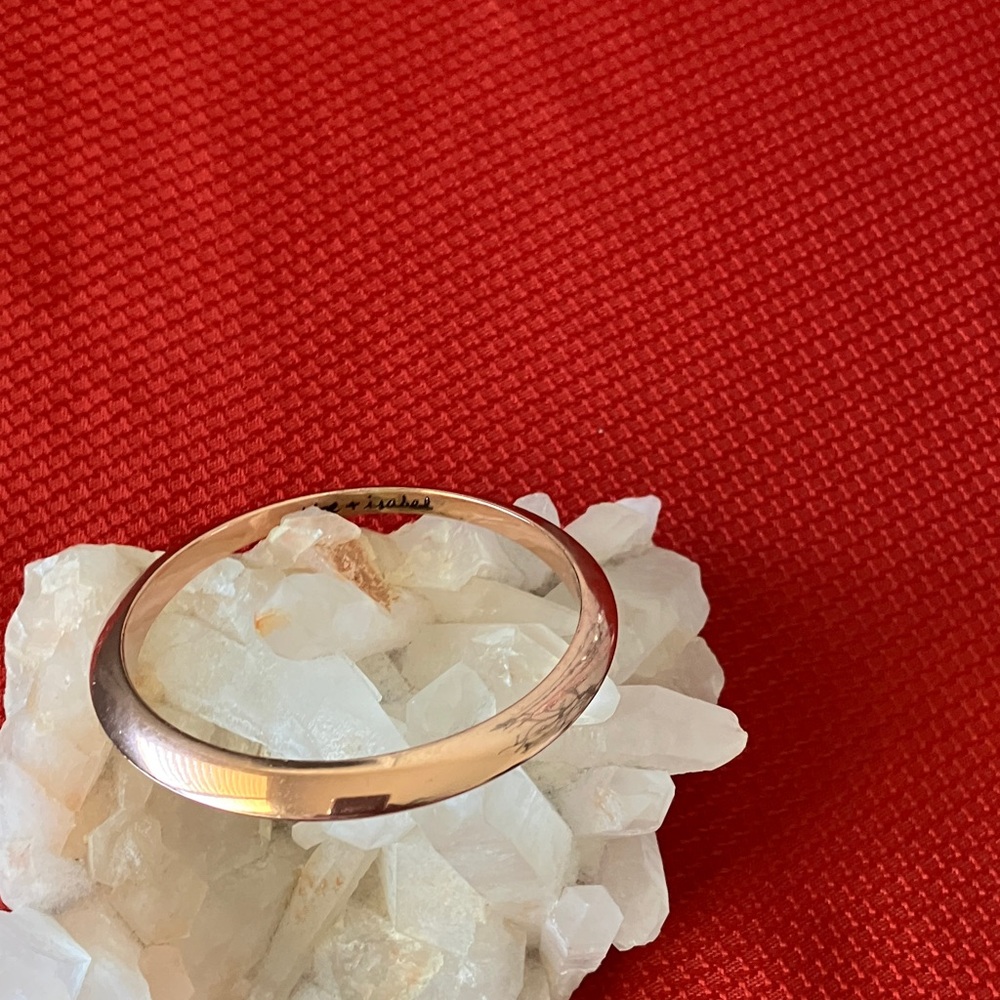 Chloe + Isabel Rose Gold Bangle